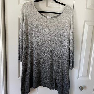 J. Jill Pure Jill ombre tunic sweater.  Size L.